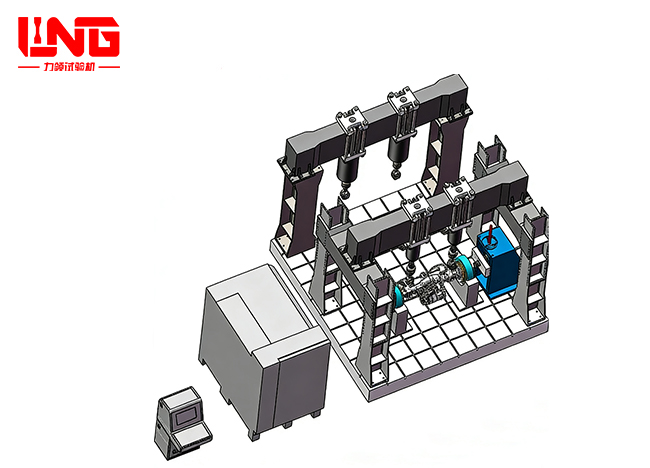 PWS-1000CQ Drive axle housing comprehensive performance testing platform