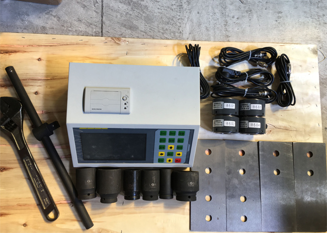 Anti slip coefficient tester