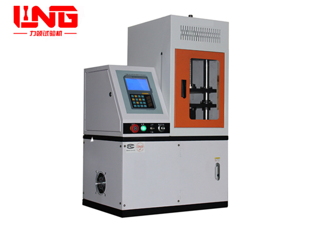 Spring tension and compression fatigue testing machine