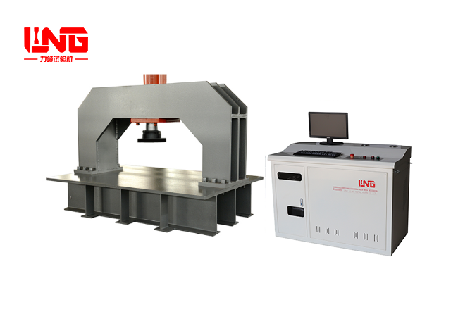 Microcomputer control manhole cover pressure testing machine