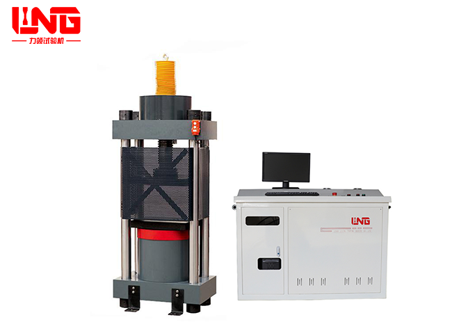 YAW-2000D Microcomputer controlled electro-hydraulic servo pressure testing machine