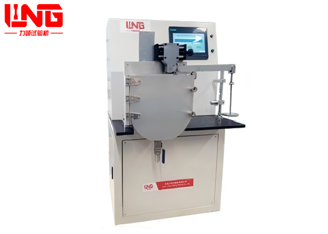 Wet and dry sand rubber wheel friction and wear testing machine