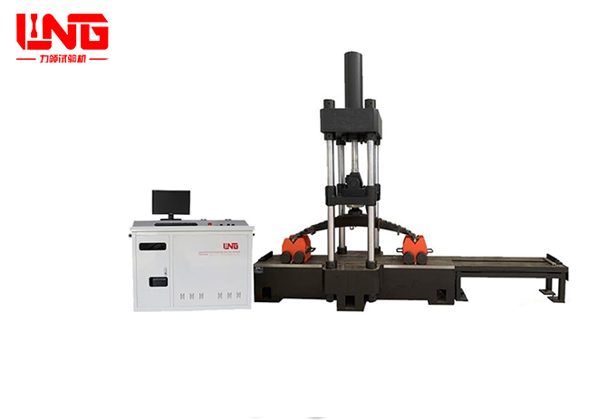 PWS-50 Electro hydraulic servo plate spring fatigue testing machine
