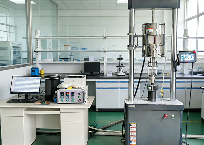 Jinan Liling electronic creep endurance testing machine passed the acceptance test successfully, which helped the material life assessment to a new height.