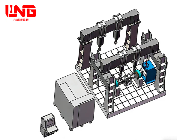 PWS-1000CQ comprehensive performance testing platform for drive axle housing